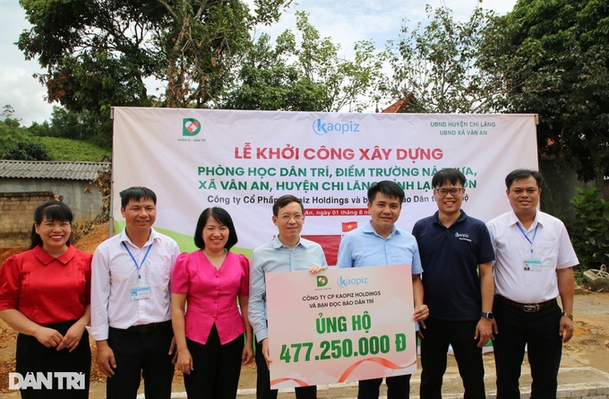 Dantri/DTiNews helps build classrooms in Lang Son - 2