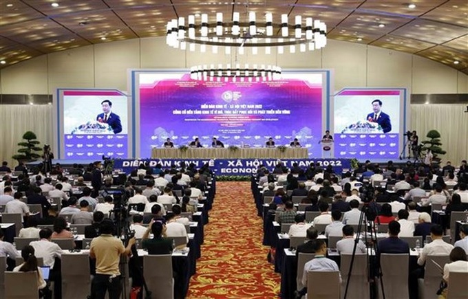 Vietnam Socio-Economic Forum 2022 opens - 1