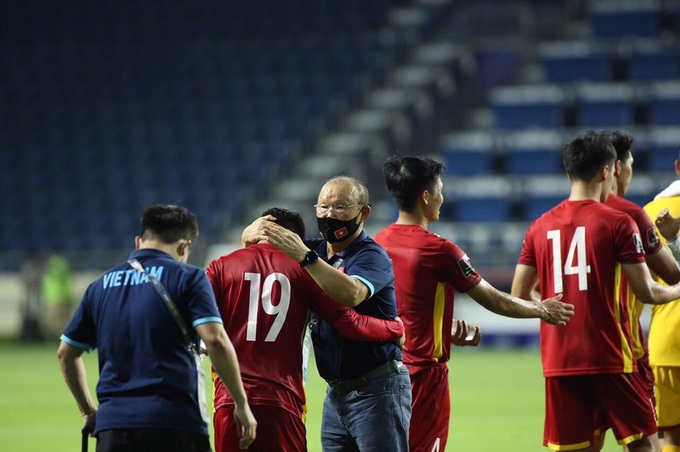 National football team congratulated on victory over Indonesia - 1 National football team congratulated on victory over Indonesia - 1