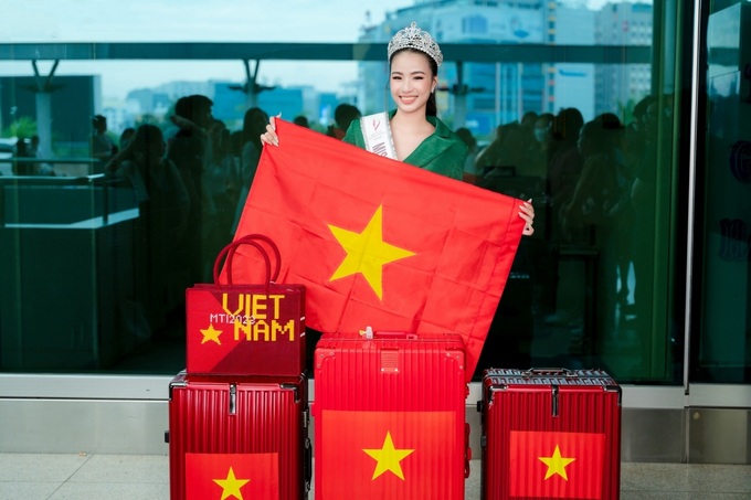 Xuan Nghi departs for Miss Teen International 2023 in Cambodia - 1 Xuan Nghi departs for Miss Teen International 2023 in Cambodia - 1