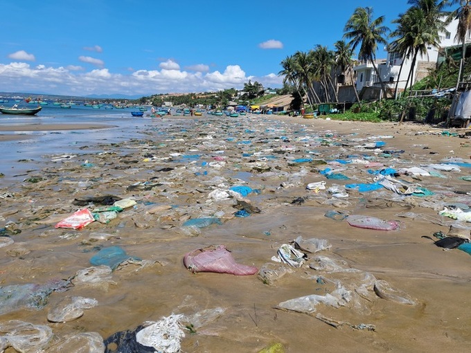 Phan Thiet beaches ruined by waste - 1