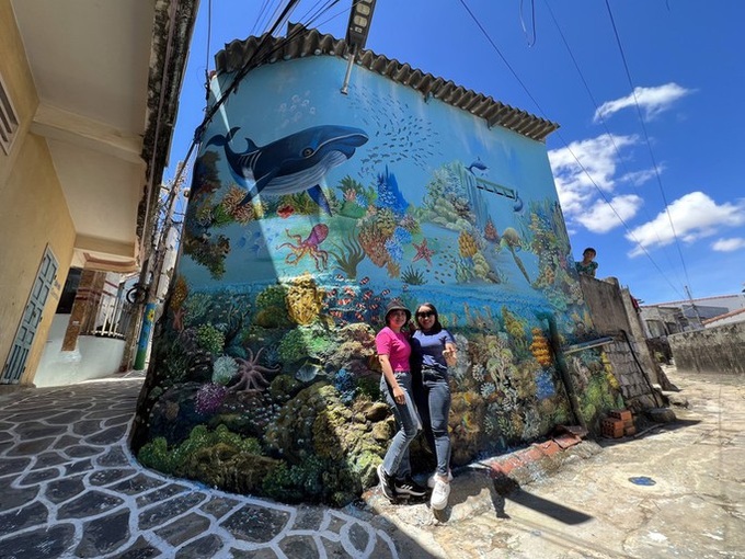 Murals revitalise Binh Dinh fishing village - 2 Murals revitalise Binh Dinh fishing village - 2