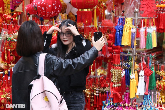 Hanoi flower market ahead of Tet - 11