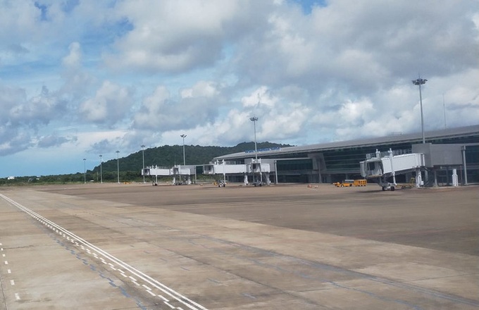 Land encroachment affects Phu Quoc airport's drainage system - 1 Land encroachment affects Phu Quoc airport's drainage system - 1