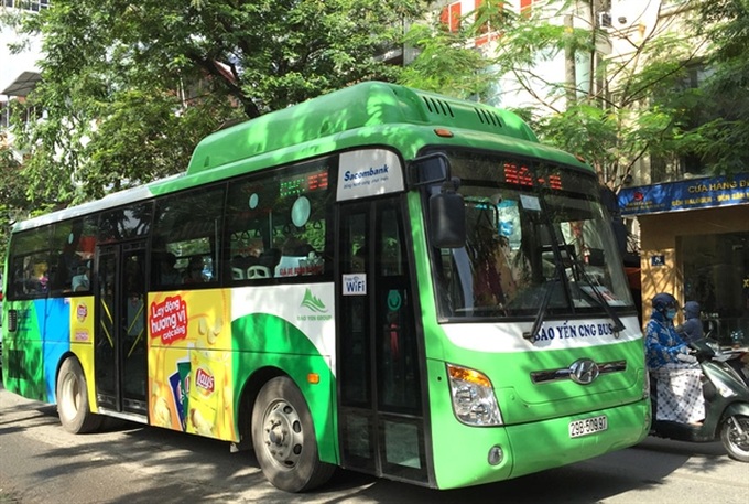 Hanoi to have four more bus routes with CNG vehicles - 1