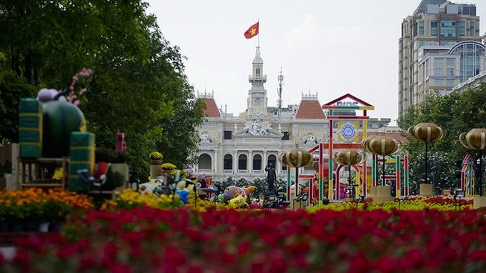 HCM City flower street ready to be opened - 2