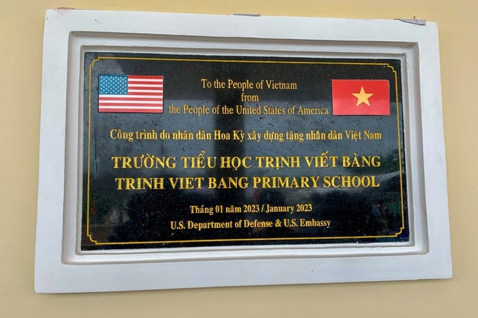 US mission to Vietnam builds primary school in Ben Tre - 2