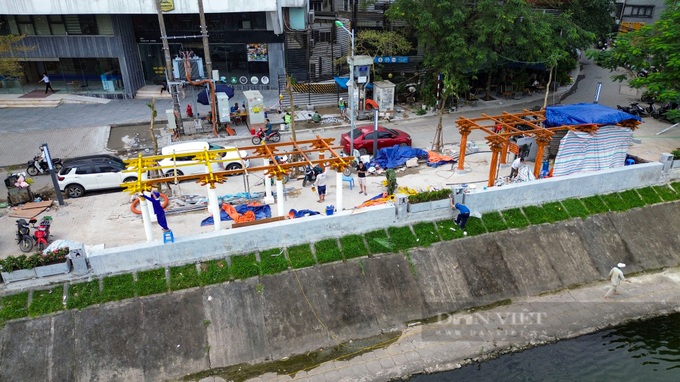 Work quickened on Hanoi pedestrian street - 2