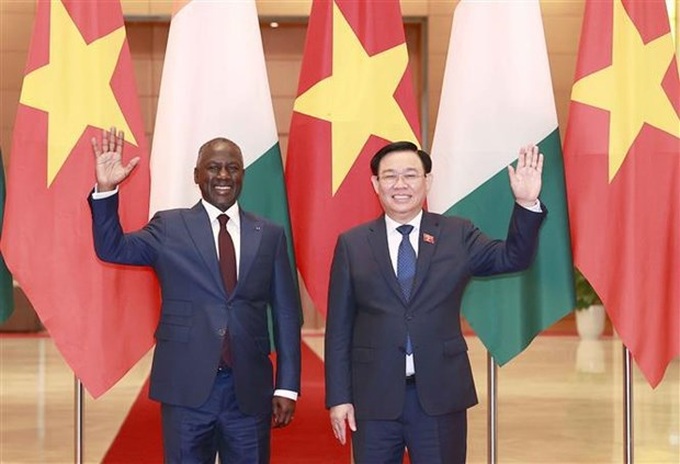 Top Vietnamese, Côte d’Ivoire legislators hold talks - 1