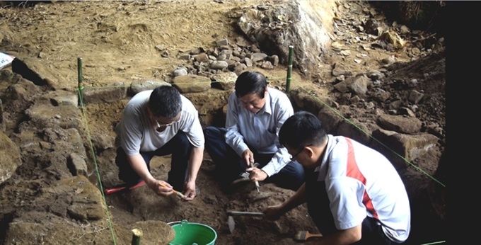 Archaeologists find traces of early humans in Bắc Kạn - 1