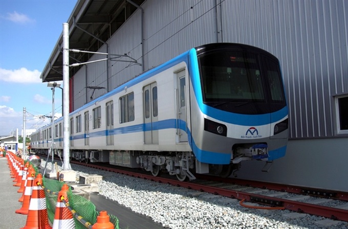 Trial run begins on HCM City's Metro No.1 line - 1