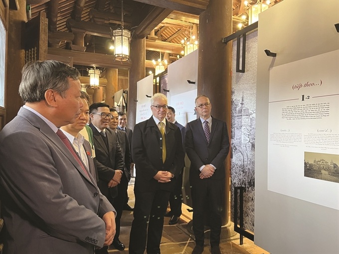 Exhibition showcases preservation of Temple of Literature - 1 Exhibition showcases preservation of Temple of Literature - 1