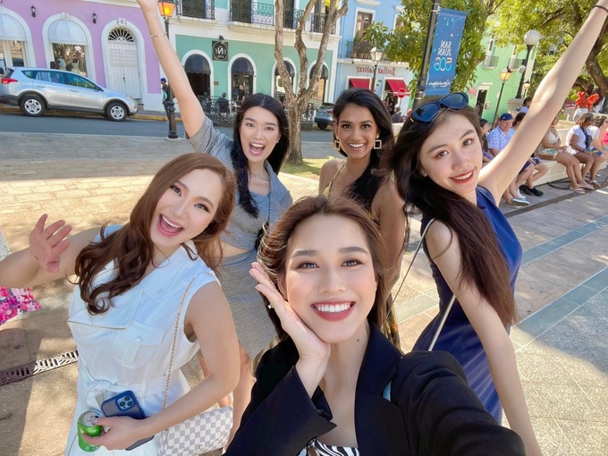 Vietnamese representative shares first photos at Miss World 2021 - 3