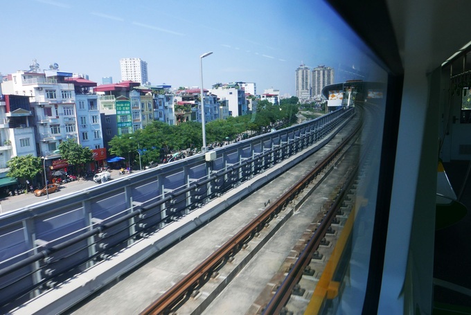 Hanoi streets viewed from Cat Linh-Ha Dong metro route - 5