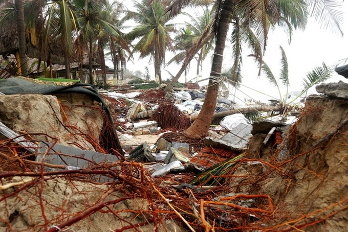 Hoi An beaches further devastated by storms - 4