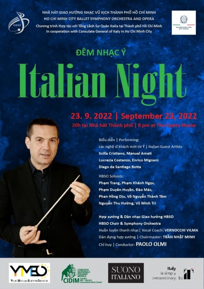 Italian night to enthrall HCM City residents - 1 Italian night to enthrall HCM City residents - 1
