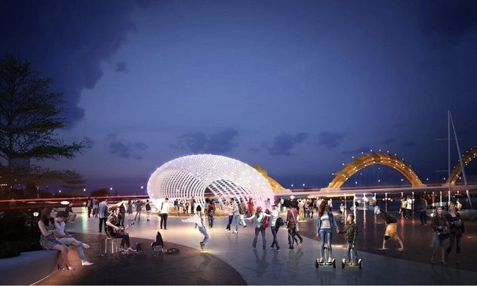 Danang to open first pedestrian street on Bach Dang Street - 1 Danang to open first pedestrian street on Bach Dang Street - 1