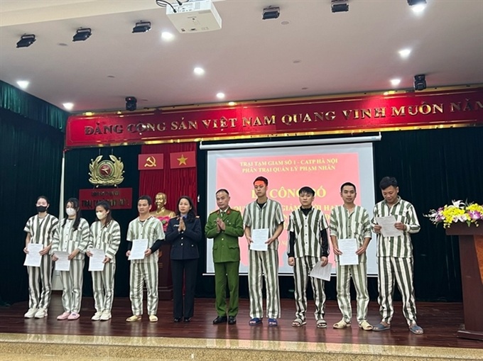 Inmates granted clemency for Tết - 1