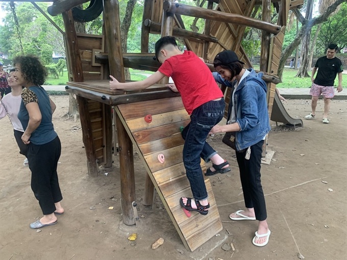 Inclusive playground in Văn Miếu Literature Temple complex - 1 Inclusive playground in Văn Miếu Literature Temple complex - 1