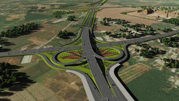 Work starts Long Thanh airport roads - 1