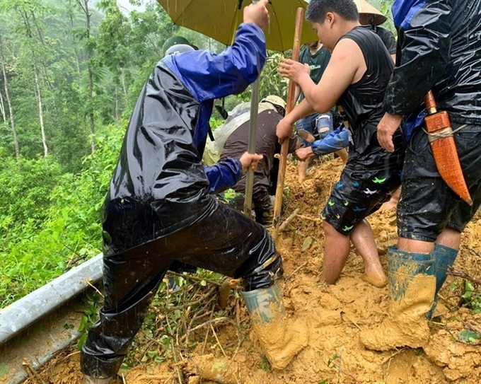 Northern provinces ravaged by heavy rains, six people killed, one missing - 1 Northern provinces ravaged by heavy rains, six people killed, one missing - 1