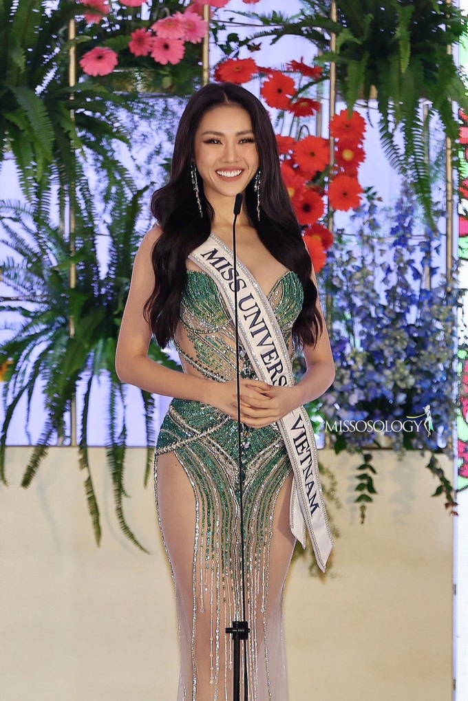 Missosology picks Vietnamese contestant among Top 12 at Miss Universe - 1