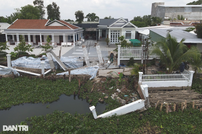 Erosion ravages Mekong Delta localities - 4