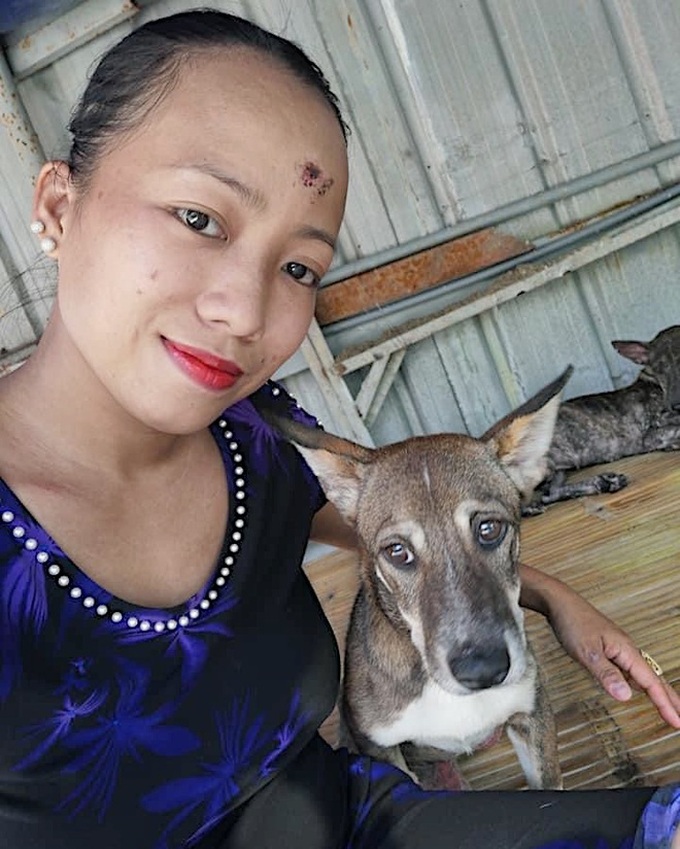 Woman takes care of abandoned animals amid pandemic in HCM City - 1
