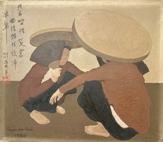 Vietnamese painting by renowned artist set to be auctioned in France - 1 Vietnamese painting by renowned artist set to be auctioned in France - 1