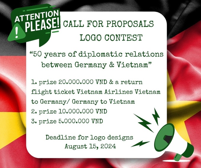 Logo design contest on Vietnam-Germany ties launched - 1 Logo design contest on Vietnam-Germany ties launched - 1