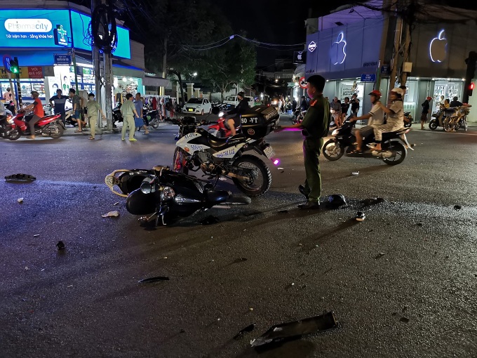 Two dead, five injured in Vung Tau traffic accident - 1 Two dead, five injured in Vung Tau traffic accident - 1
