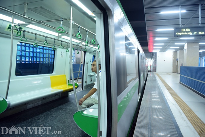 Hanoi’s first metro line begins 20-day trial run - 4 Hanoi’s first metro line begins 20-day trial run - 4