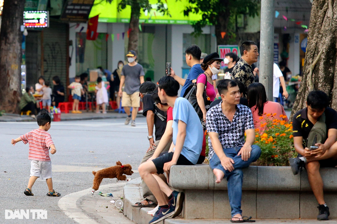 Violations found on Hanoi pedestrian streets - 8