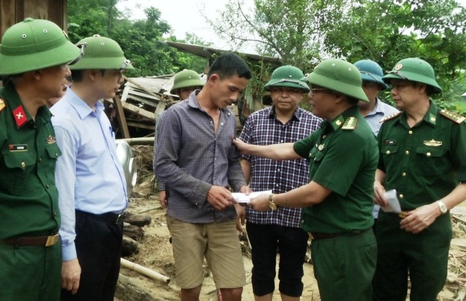 Man loses six family members in Thanh Hoa flood - 2