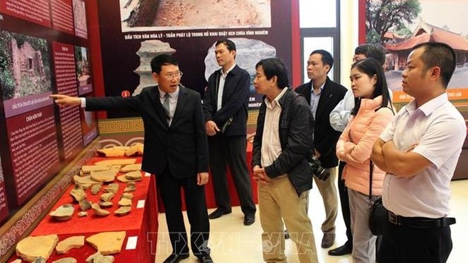 Exhibition on cultural space of Truc Lam Zen Buddhist sect opens - 1
