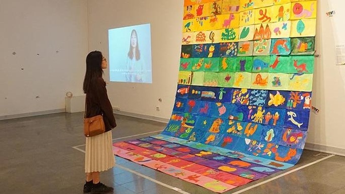 Exhibition displays artworks by children with autism - 1