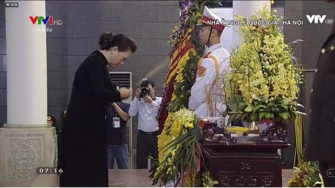 State funeral held for late President Le Duc Anh - 3 State funeral held for late President Le Duc Anh - 3