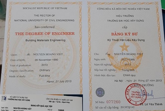 Fake degrees widely sold in Vietnam - 1