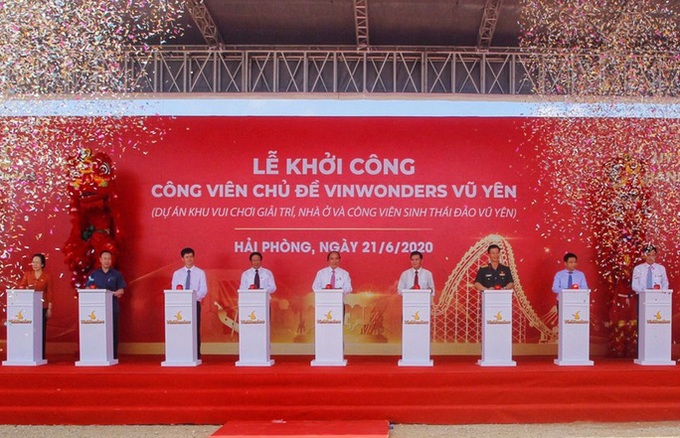 USD1bn theme park opened in Hai Phong - 1 USD1bn theme park opened in Hai Phong - 1