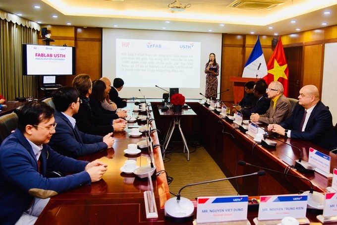 FabLab opened at University of Science and Technology of Hanoi - 1