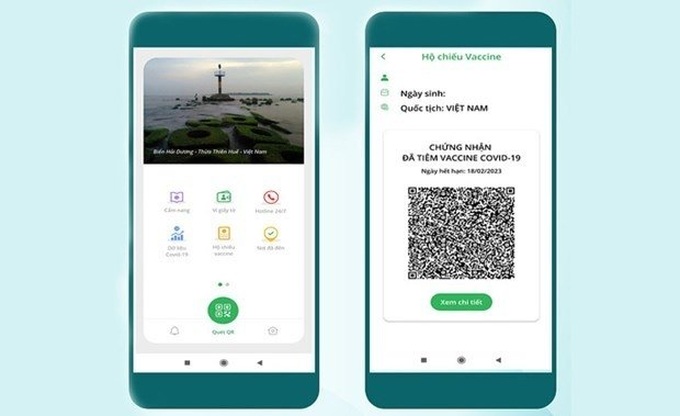 Vietnam begins to issue vaccine passports on April 15 - 1