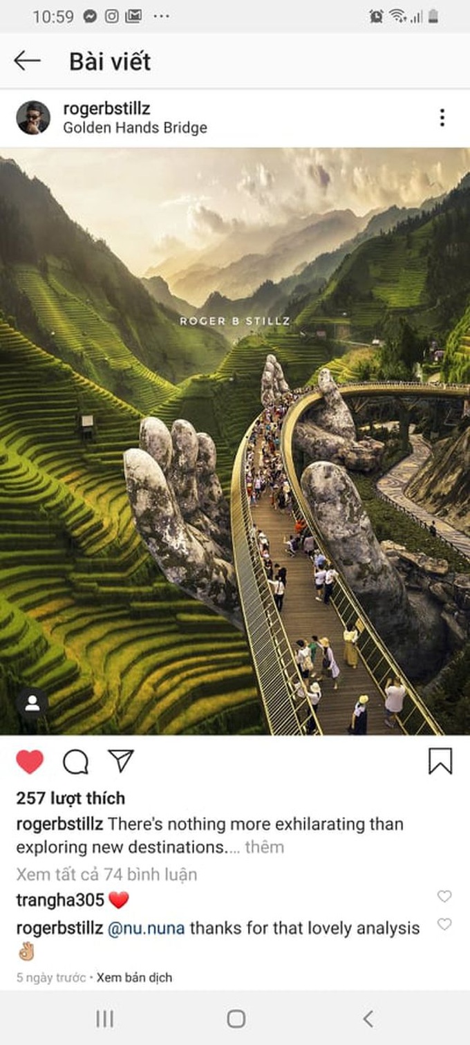 Foreign tourist’s edited photo about Vietnamese landscape raises controversy - 1 Foreign tourist’s edited photo about Vietnamese landscape raises controversy - 1