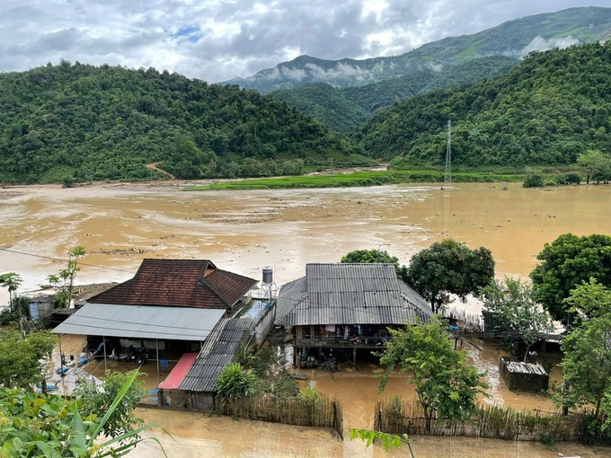 Dien Bien flash flood leaves two dead, five missing - 1 Dien Bien flash flood leaves two dead, five missing - 1