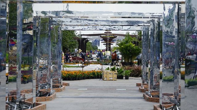 HCM City flower street ready to be opened - 7