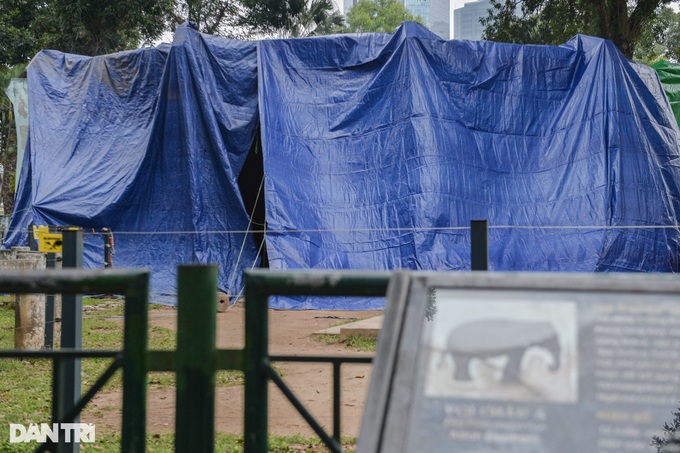 Hanoi zoo lights fires to keep animals warm - 3