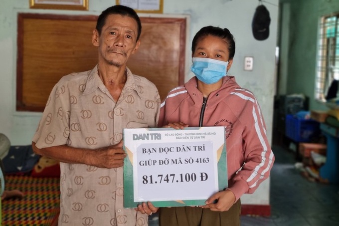 Dantri/DTiNews readers support poor man in Danang - 2
