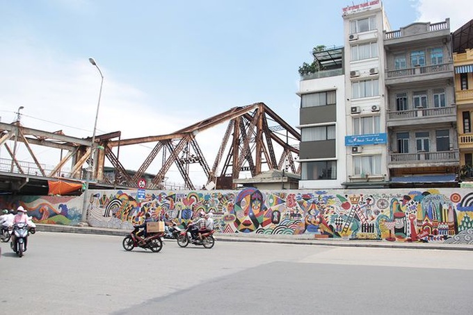 Hanoi to expand the Ceramic Mosaic Mural - 2 Hanoi to expand the Ceramic Mosaic Mural - 2