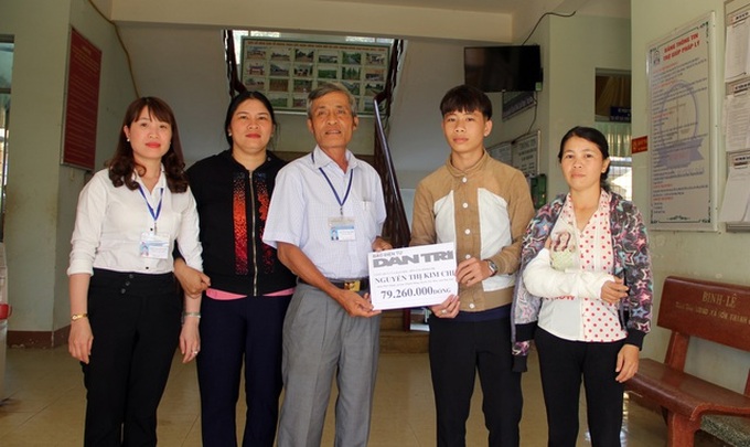 DTiNews readers support poor family in Phu Yen - 1 DTiNews readers support poor family in Phu Yen - 1