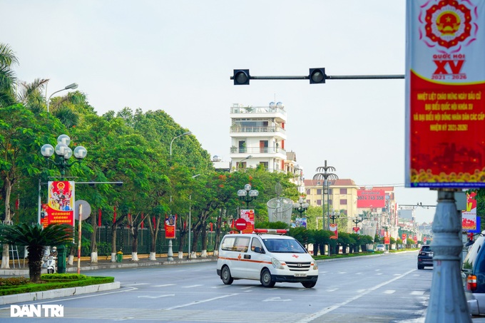 Bac Giang City deserted amid pandemic lockdown - 4