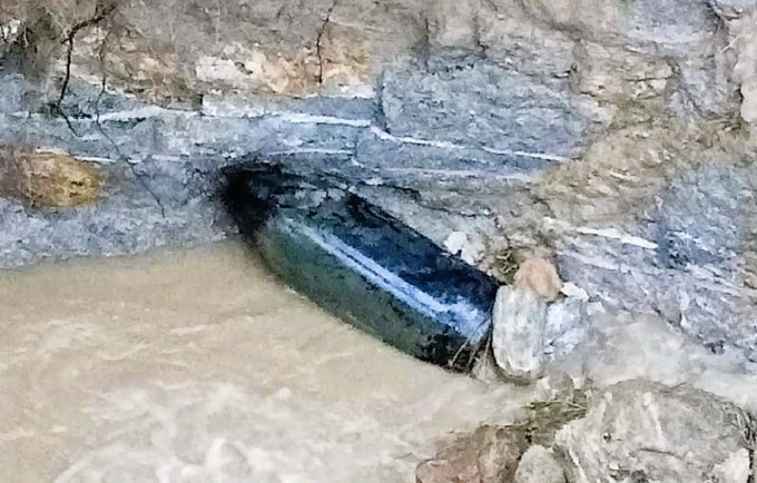 Bomb found in Nghe An after heavy rain - 1 Bomb found in Nghe An after heavy rain - 1
